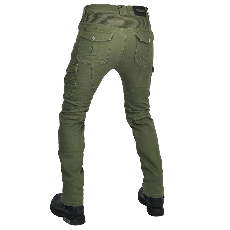 Multi-pocket Waterproof Riding Jeans with CE Certified Protectors