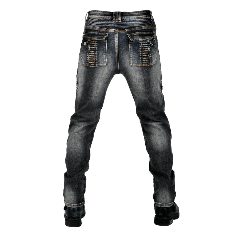 Men's Motorcycle Kevlar Tear-Resistant Denim Jeans