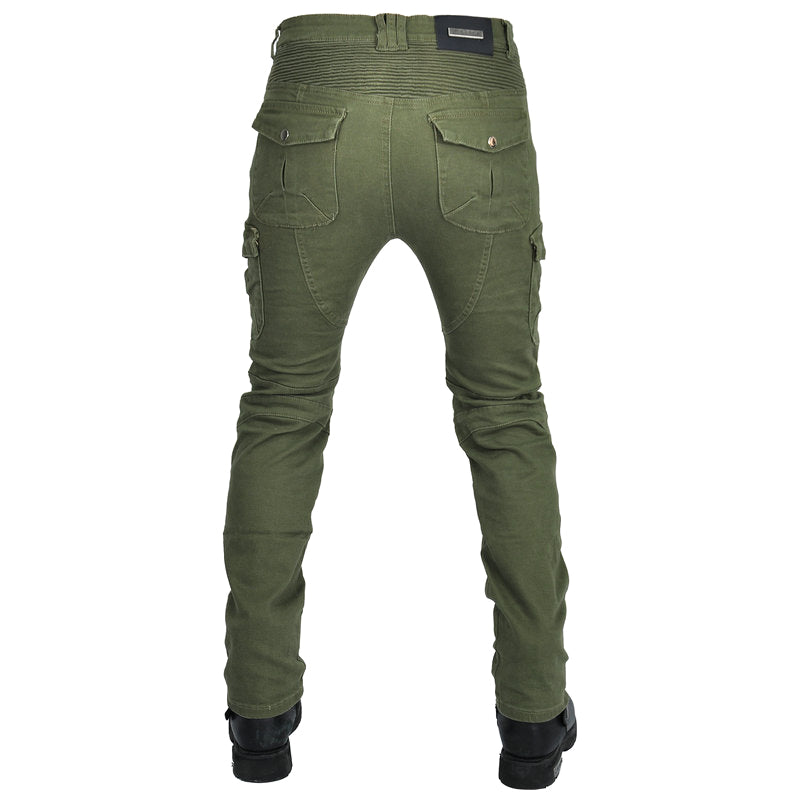 Multi-pocket Waterproof Riding Jeans with CE Certified Protectors