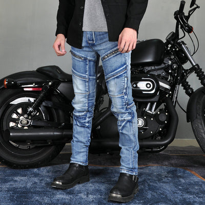 Motorcycle K-2 Stretch Denim Riding Jeans