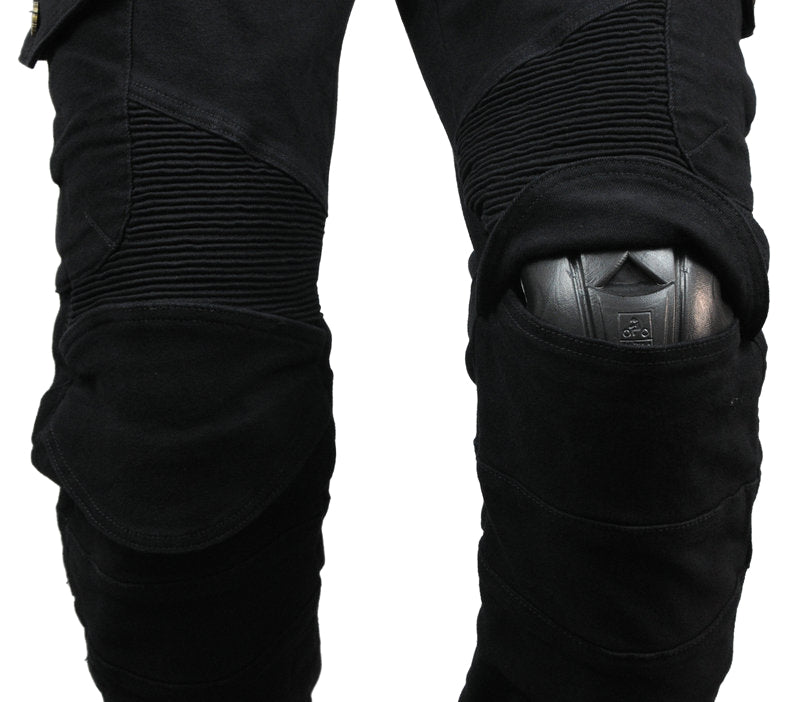 Jean anti-chute tout-terrain en denim pour moto de course