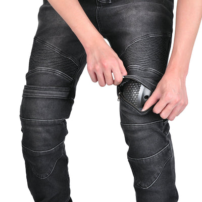 Fierce 28 Jean d'équitation pour homme avec protection CE Armor