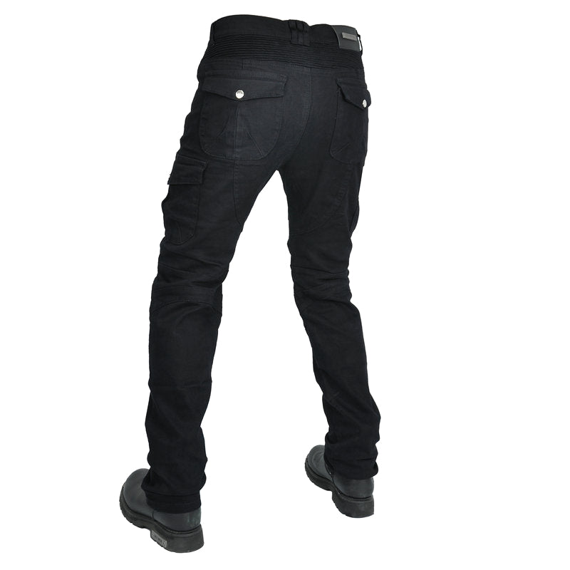 Multi-pocket Waterproof Riding Jeans with CE Certified Protectors