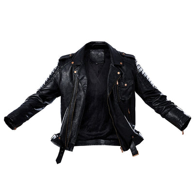 Veste en simili cuir style rétro Biker Forward