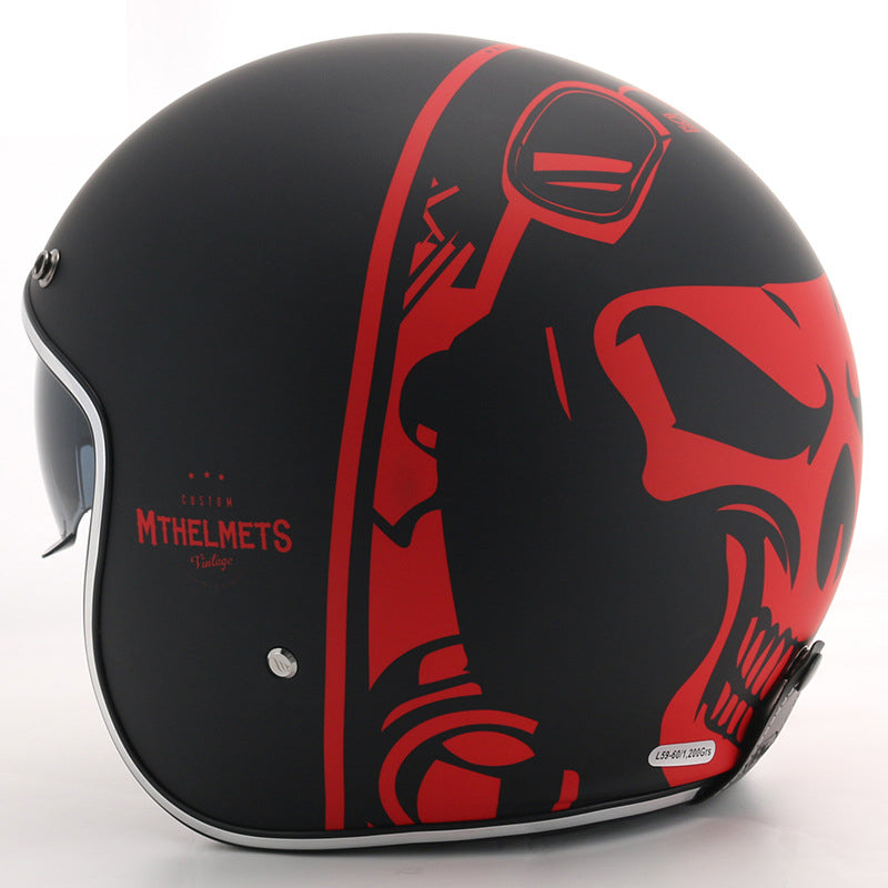 Casque moto ouvert Mt Helmets Le Mans 2 SV - Rouge