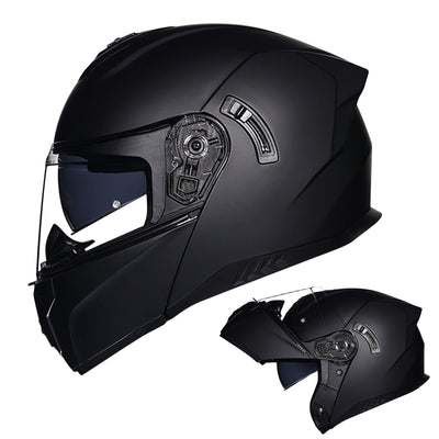 Casque modulaire de moto toutes saisons pour hommes et femmes