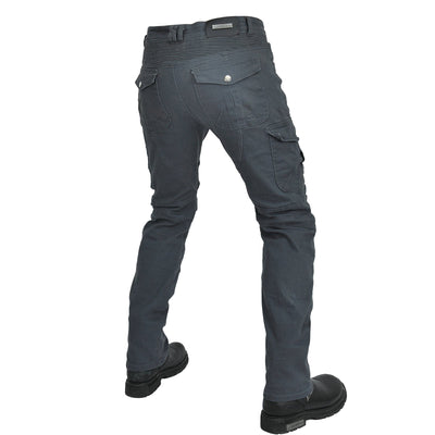 Multi-pocket Waterproof Riding Jeans with CE Certified Protectors