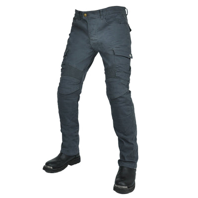 Multi-pocket Waterproof Riding Jeans with CE Certified Protectors