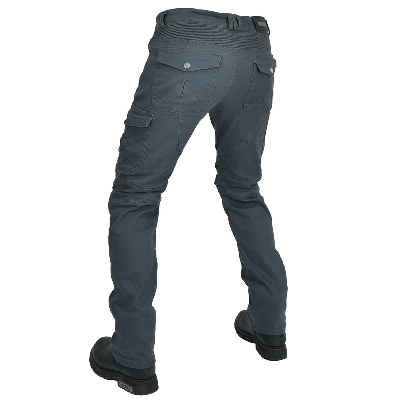 Multi-pocket Waterproof Riding Jeans with CE Certified Protectors