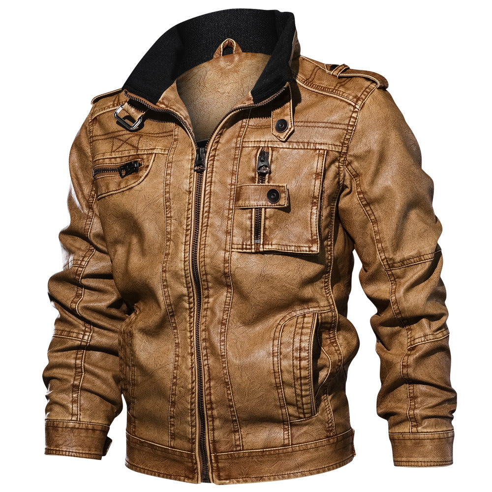 Motock Biker Leather Jacket