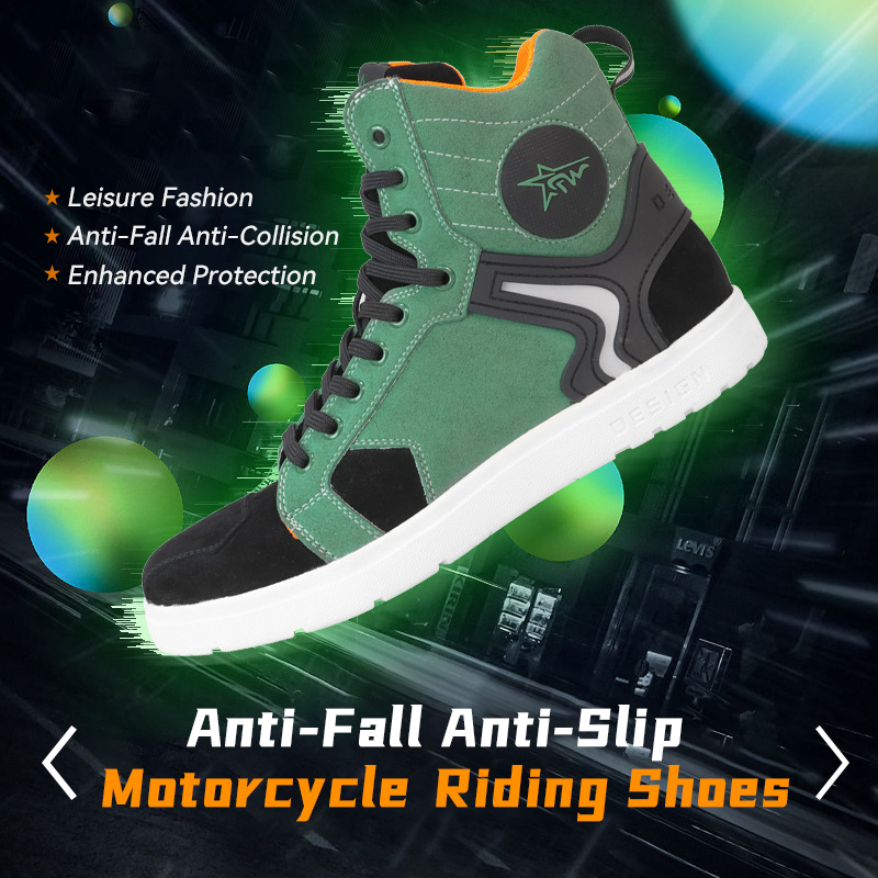 Chaussures de protection de motard en plein air pour moto