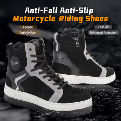 Motorcycle Outdoor Biker Protection Ankle Board Shoes