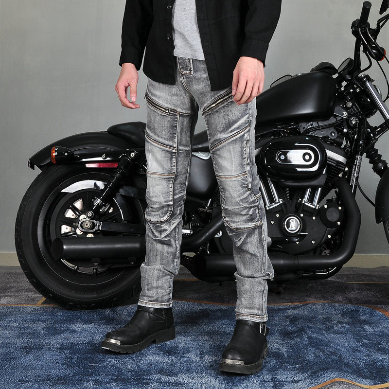 Motorcycle K-2 Stretch Denim Riding Jeans