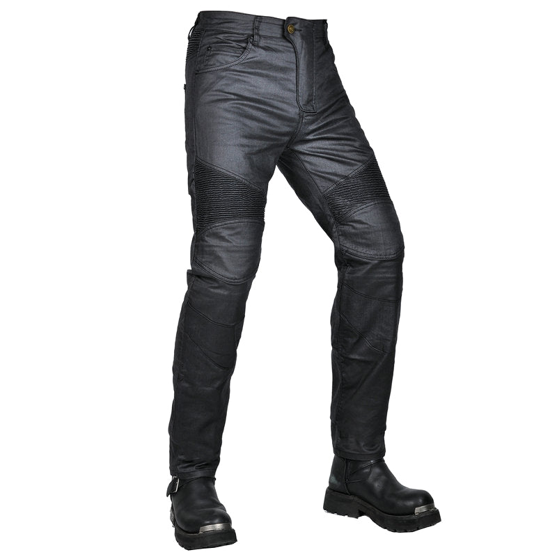 Pantalons de moto enduits pour hommes