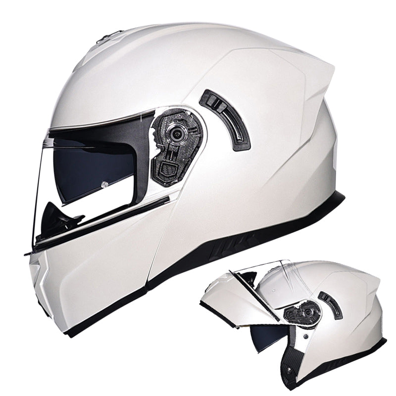 Casque modulaire de moto toutes saisons pour hommes et femmes