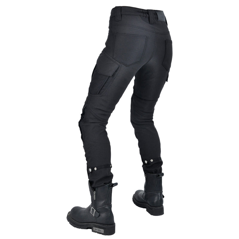 Pantalon d'équitation blindé imperméable pour femme, en velours, hiver