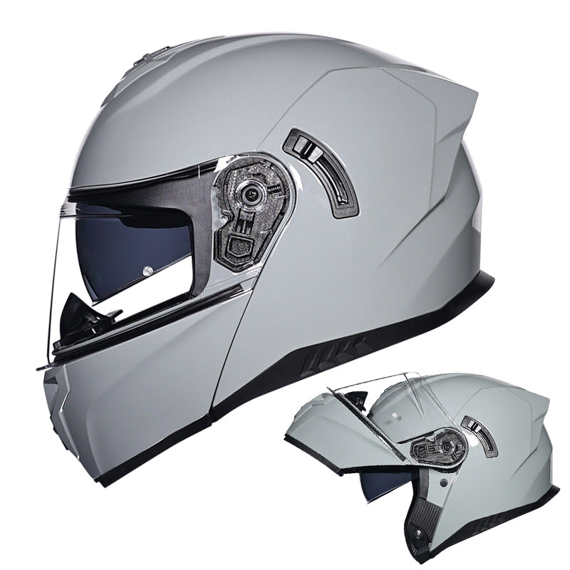 Casque modulaire de moto toutes saisons pour hommes et femmes