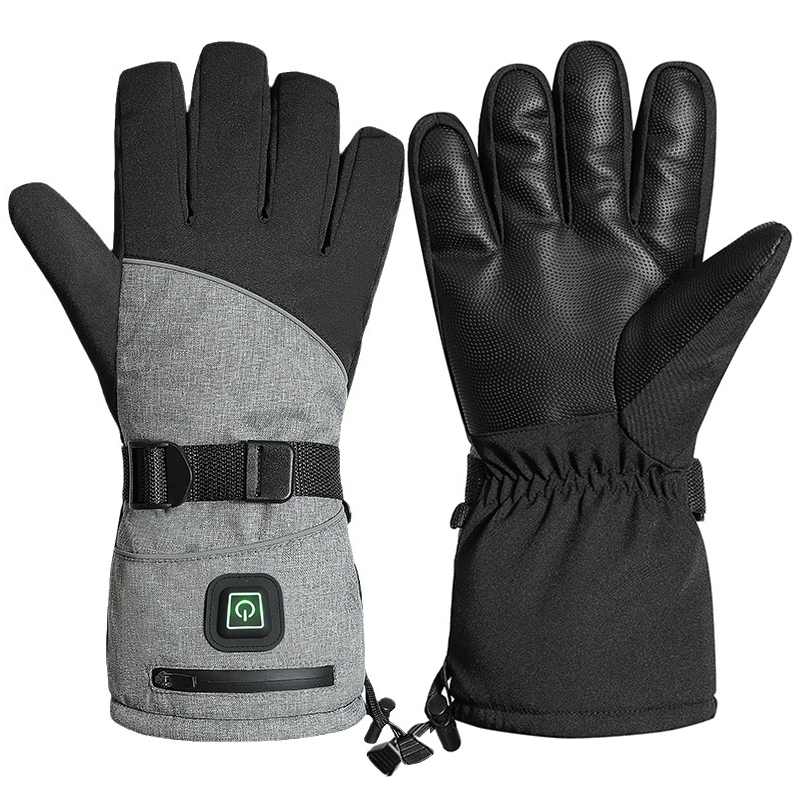 Gants de moto d'hiver chauffés par batterie intelligente