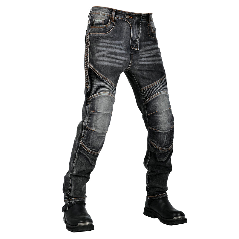 Men's Motorcycle Kevlar Tear-Resistant Denim Jeans