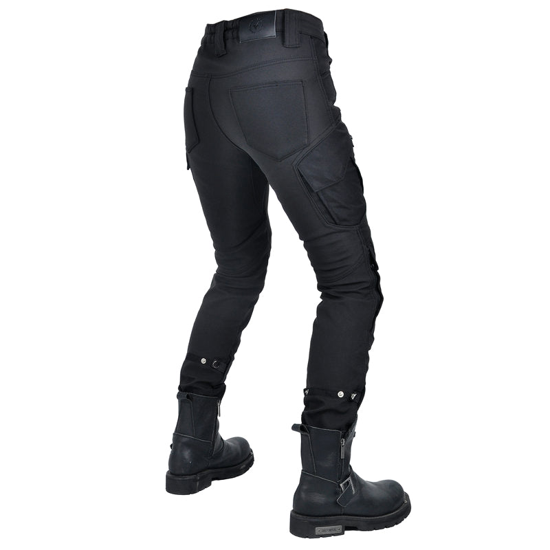 Pantalon d'équitation blindé imperméable pour femme, en velours, hiver