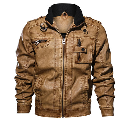 Veste en cuir de motard Motock