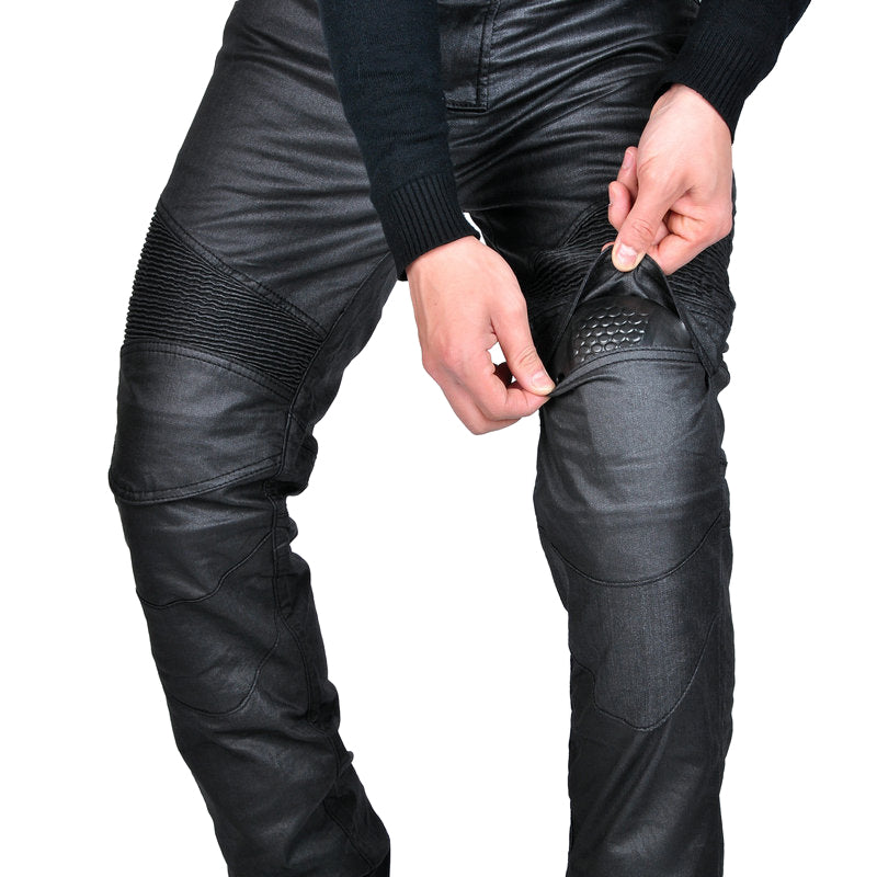 Pantalons de moto enduits pour hommes