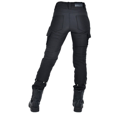 Pantalon d'équitation blindé imperméable pour femme, en velours, hiver