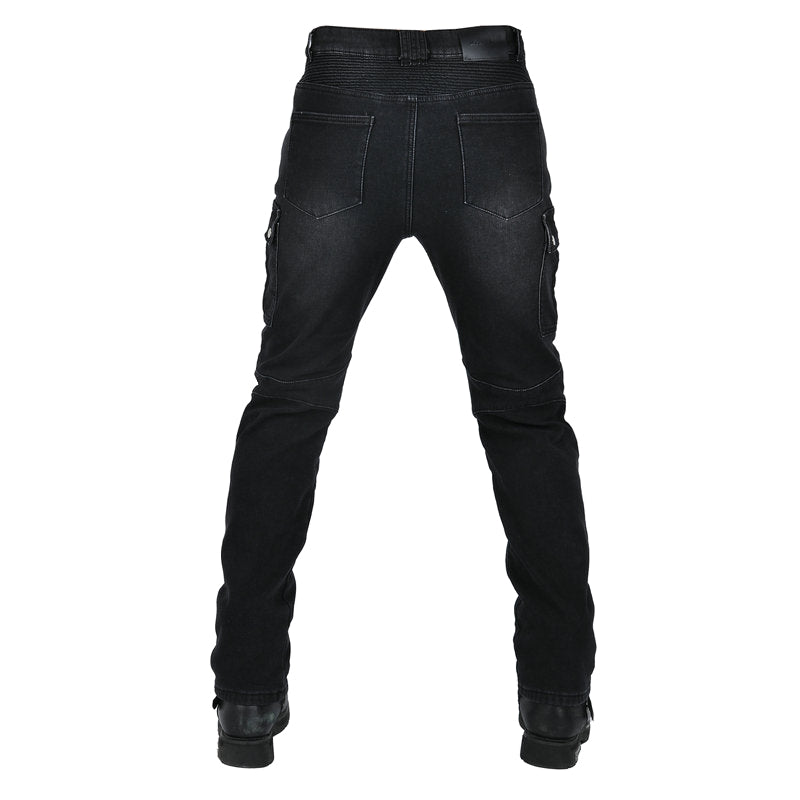 Fierce 4 Men Motorcycle Winter Plus Velvet Jeans