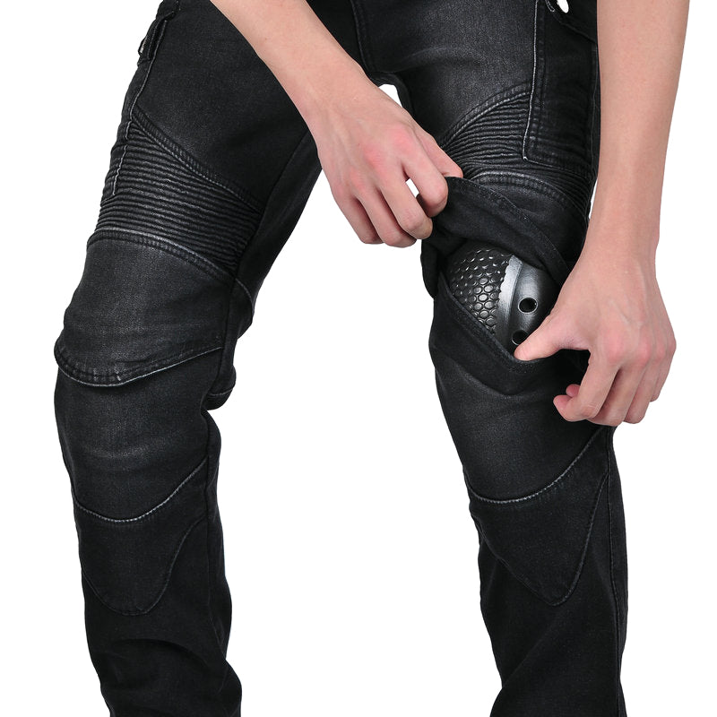 Fierce 4 Men Motorcycle Winter Plus Jean en velours