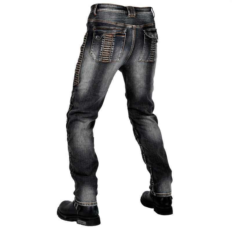 Men's Motorcycle Kevlar Tear-Resistant Denim Jeans