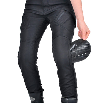 Women Winter Waterproof Armored Riding Plus Velvet Pants