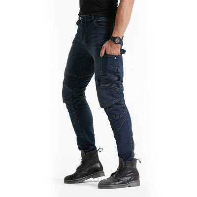 Jean de moto LB1 avec protection de genou et de hanche certifiée CE