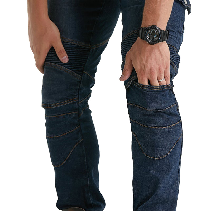 Jean de moto LB1 avec protection de genou et de hanche certifiée CE - Best-seller