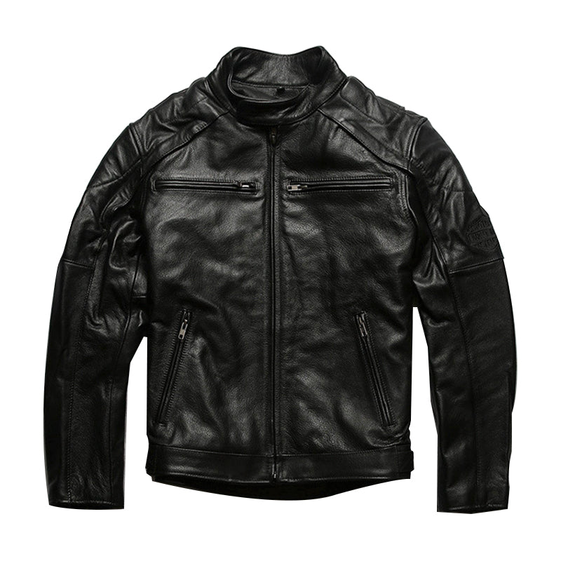 Biker Forward Genuine Leather Motorcycle Jacket