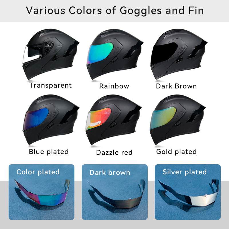 Casque modulable multi-design pour moto et scooter 