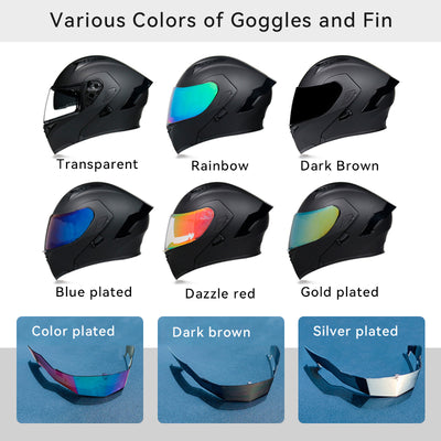 Casque modulable multi-design pour moto et scooter 