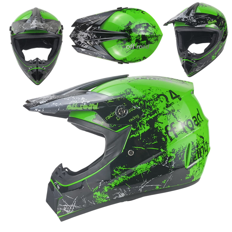 Casque de motocross tout-terrain, casque de course ATV Dirt Bike 
