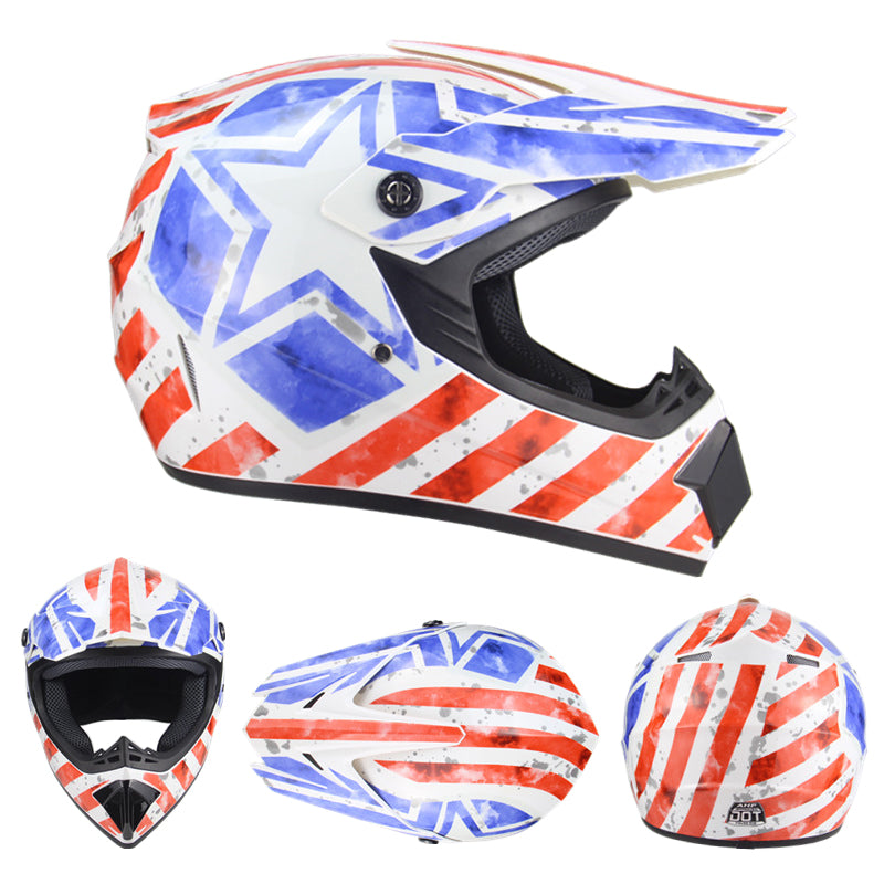 Casque de vélo tout-terrain, moto, ATV, course, tout-terrain 