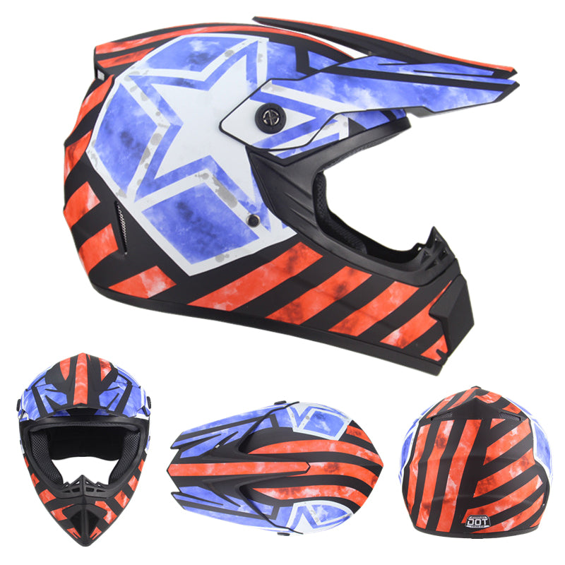 Dirt Bike Helmet Motorcycle ATV Racing Off-Road Helmet