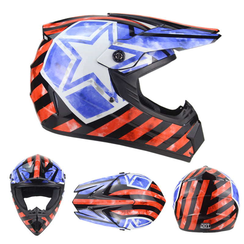 Dirt Bike Helmet Motorcycle ATV Racing Off-Road Helmet