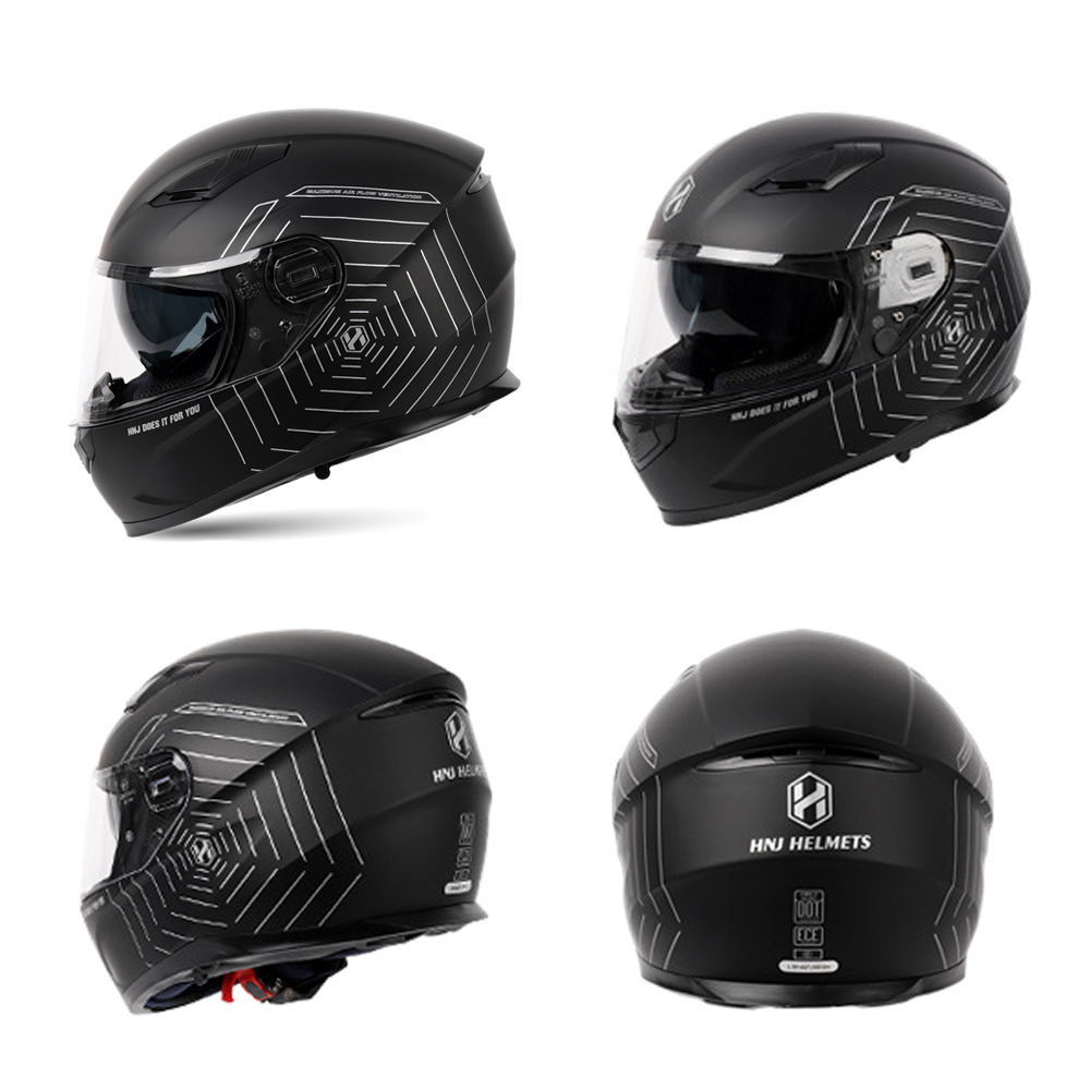 Casque de course de moto intégral Spider 129 