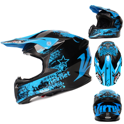 Casque de course de motocross Challenger 902 