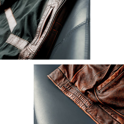 Air Force 2 Motorcycle Leather Jacket