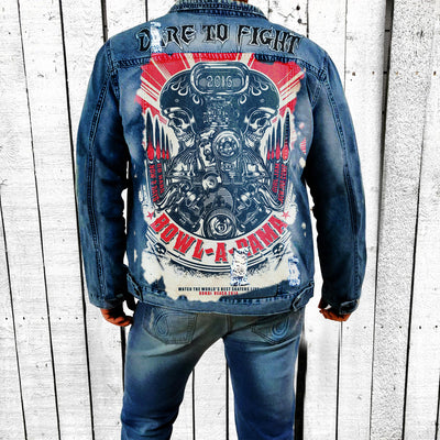 Men's Classic Pattern Denim Jacket