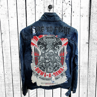 Men's Classic Pattern Denim Jacket