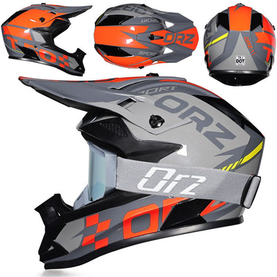 Casque de moto tout-terrain, Motocross, Dirt Bike, course 