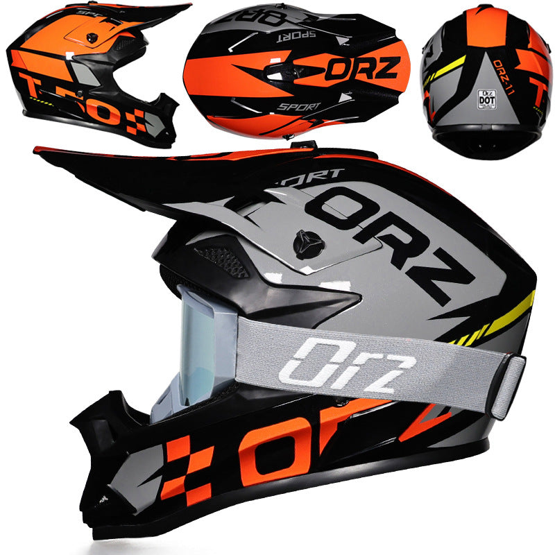 Casque de moto tout-terrain, Motocross, Dirt Bike, course 