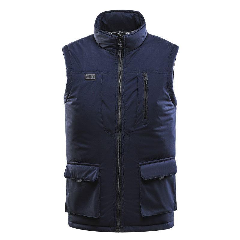 Gilet en jean bleu 23 pour hommes