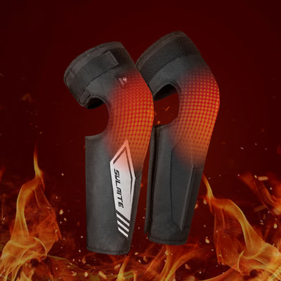 Motorcycle Electric Heating Knee Pads Winter Warm with Protective Gear