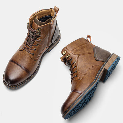 Bottes de moto vintage urbaines